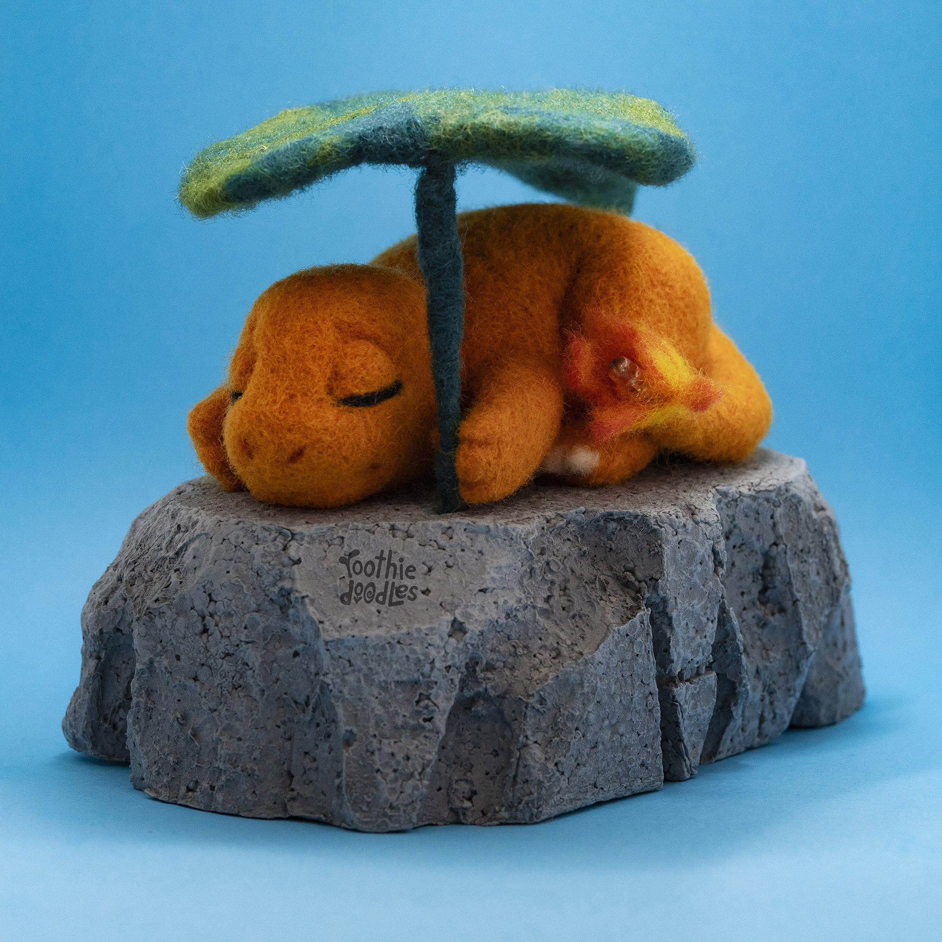 Felted Charmander